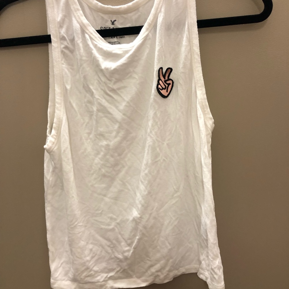 American Eagle peace out tank size medium